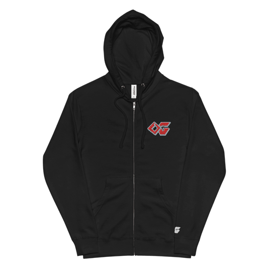 OG Black Zip up Hoodie