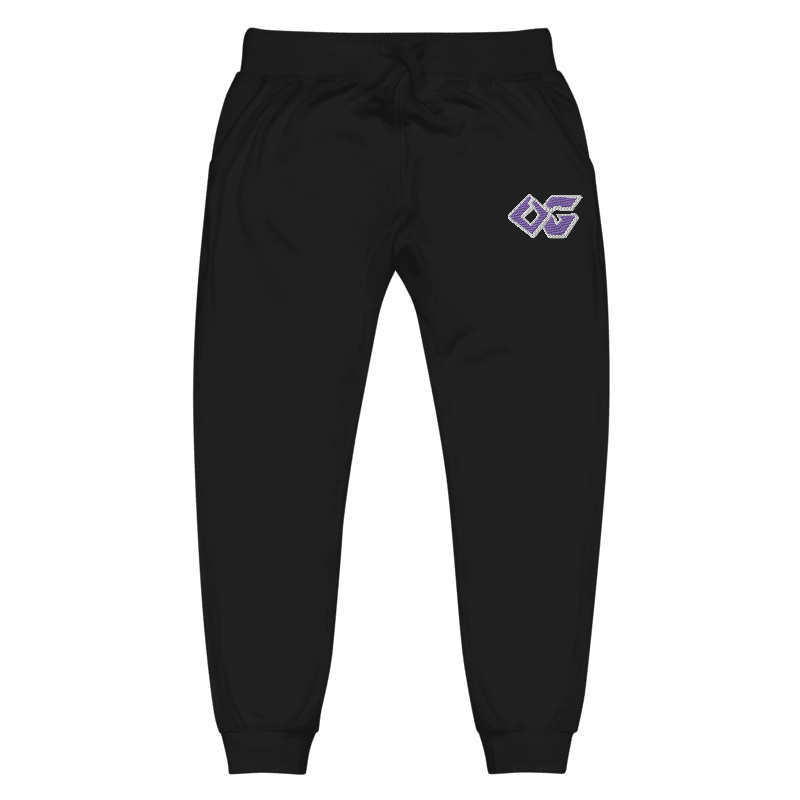 BLACK PURPLE OG JOGGERS