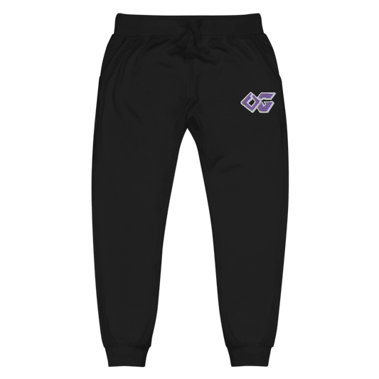 BLACK PURPLE OG JOGGERS