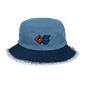 OG  Distressed Denim Blue Bucket Hat