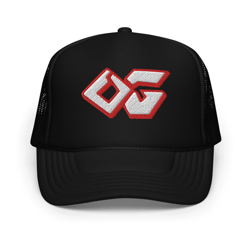 OG ALL BLACK TRUCKER SNAPBACK HAT