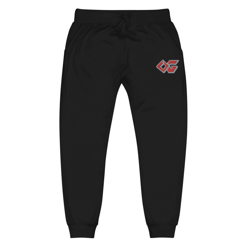 OG BRED BLACK JOGGERS