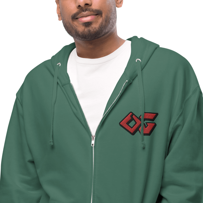 OG Alpine Green Zip-Up Hoodie