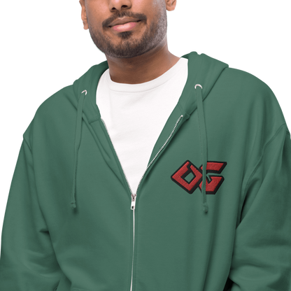 OG Alpine Green Zip-Up Hoodie