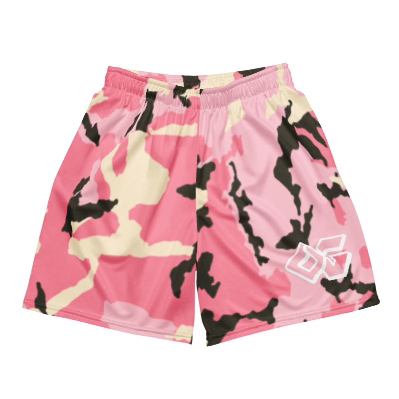 Pink Camo OG mesh shorts