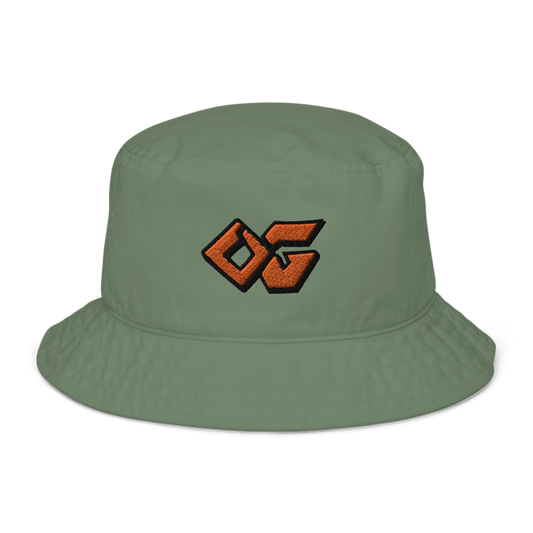 OG Black/Orange thread olive bucket hat