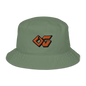 OG Black/Orange thread olive bucket hat