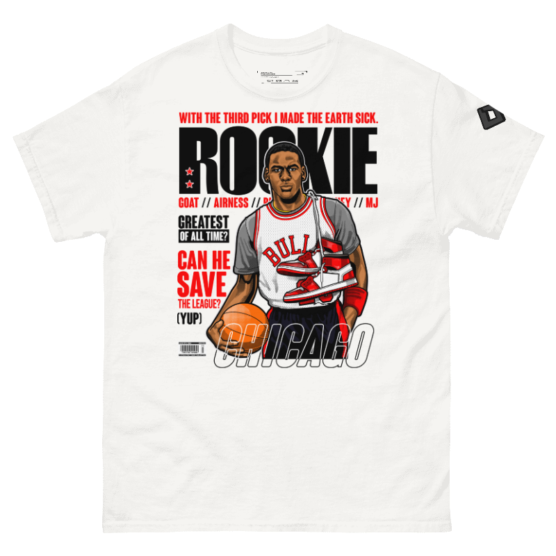 Rookie White tee