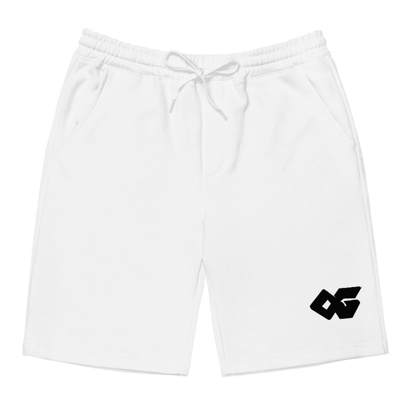 OG White Men's Fleece Shorts