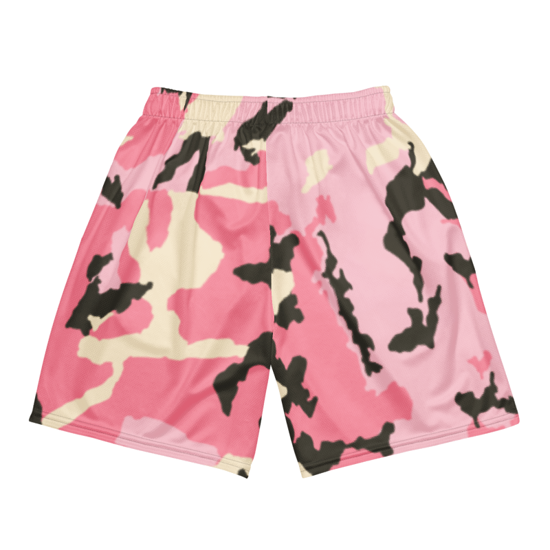 Pink Camo OG mesh shorts