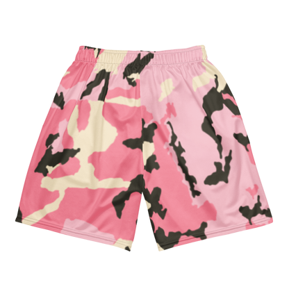 Pink Camo OG mesh shorts