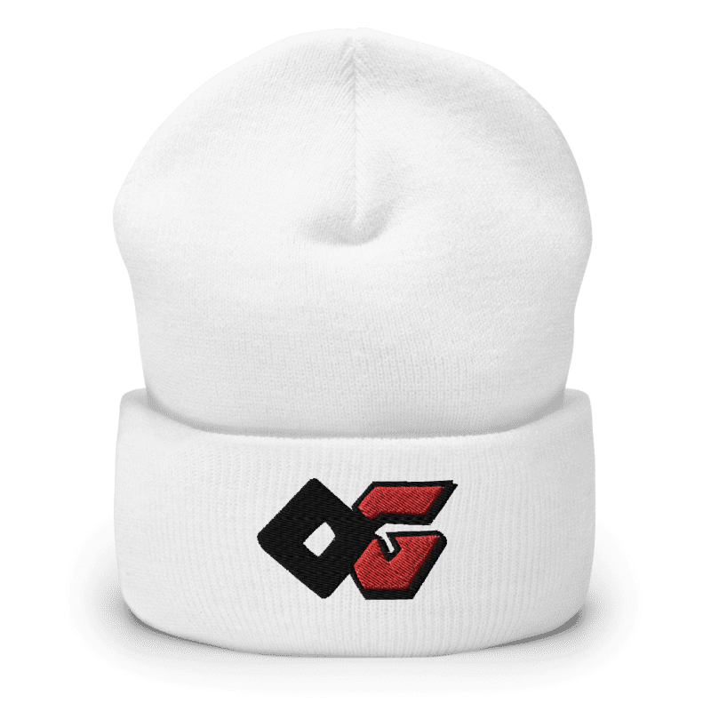 OG white beanie