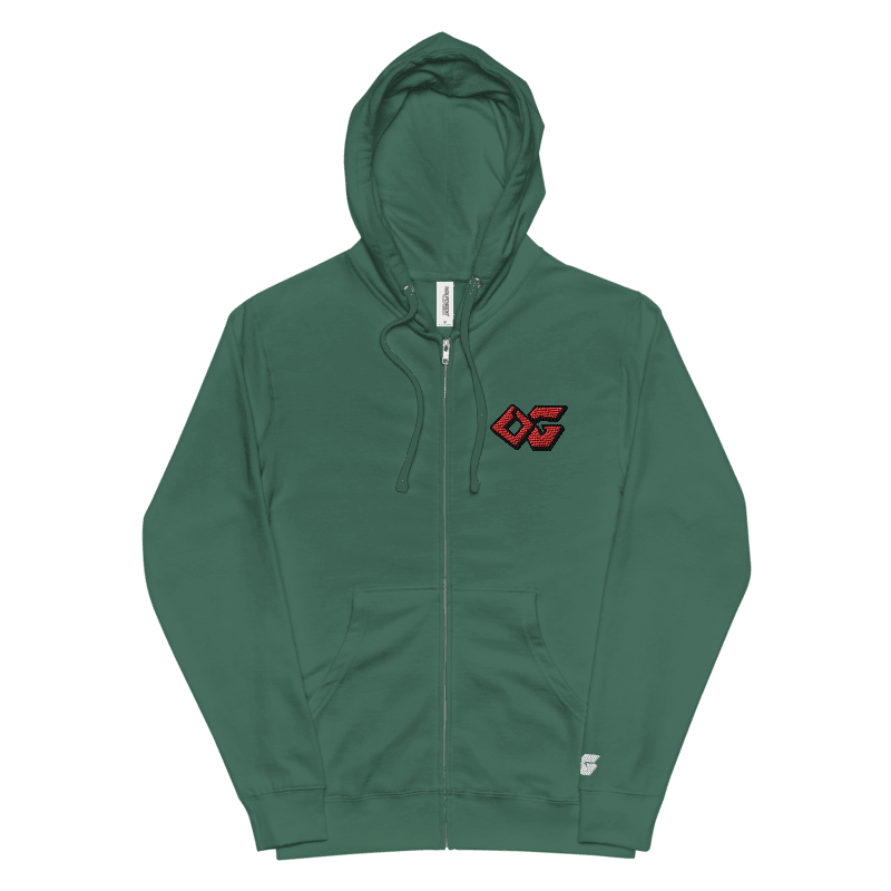 OG Alpine Green Zip-Up Hoodie