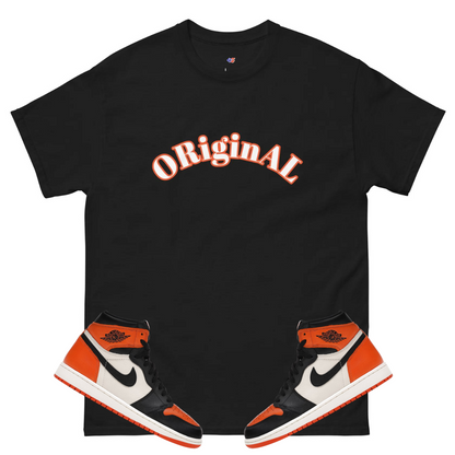 Original Goat Big Arch black/Orange black tee