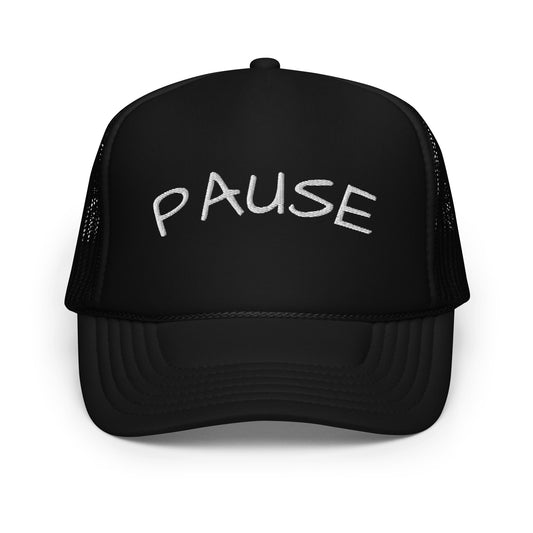 Pause Foam trucker hat