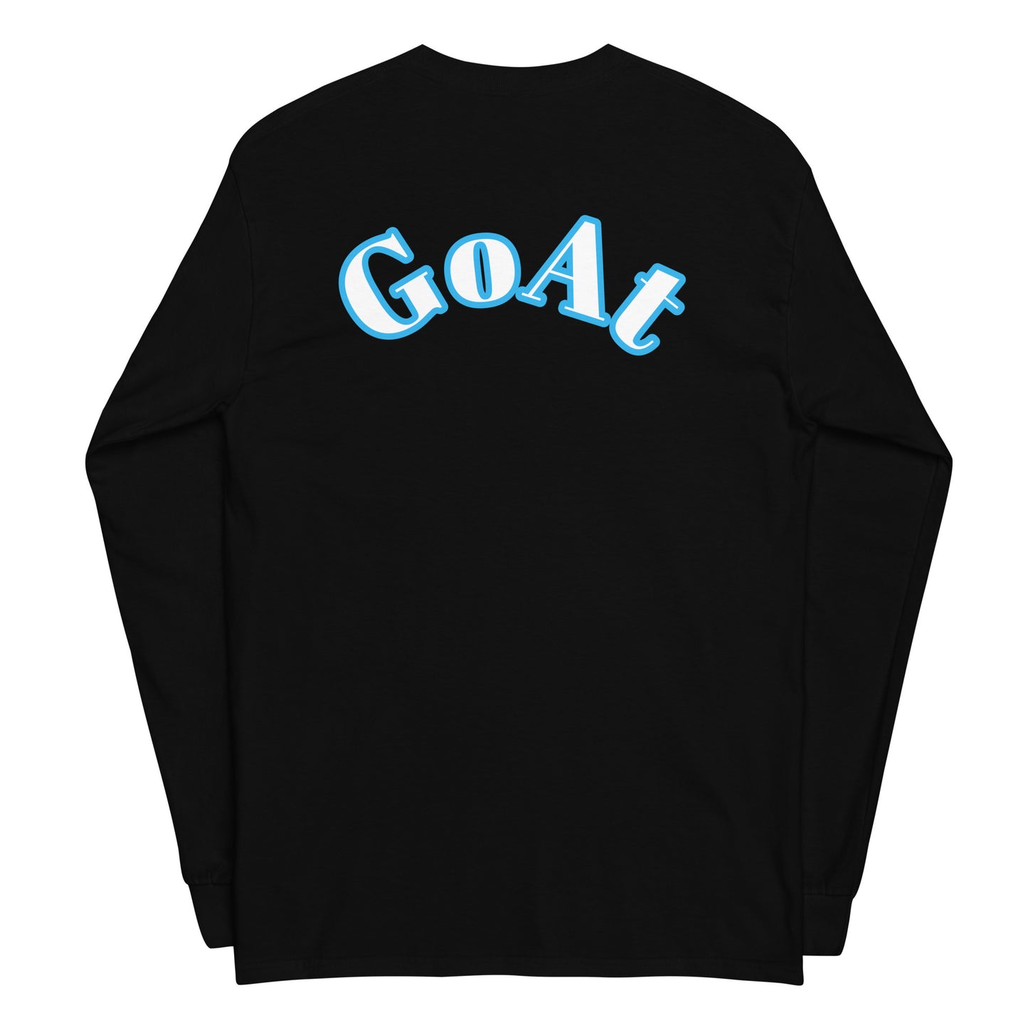 Original Goat Big Arch Black/Sky Blue Long Sleeve Shirt