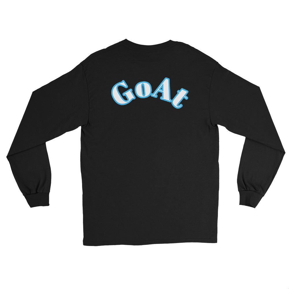 Original Goat Big Arch Black/Sky Blue Long Sleeve Shirt