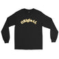 Original Goat Big Arch Black/yellow  Long Sleeve Shirt