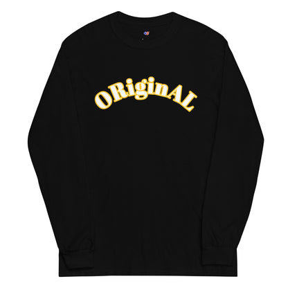 Original Goat Big Arch Black/yellow  Long Sleeve Shirt