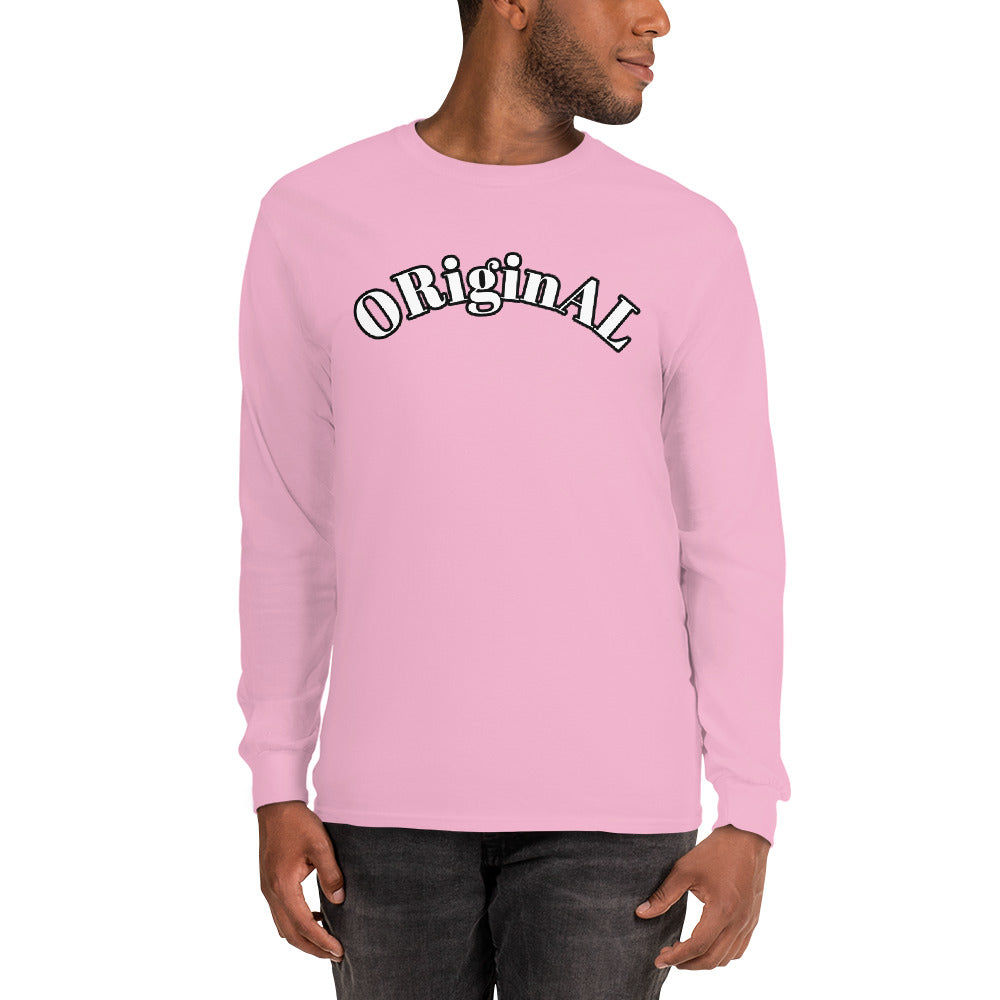 Original Goat Big Arch Pink/black Long Sleeve Shirt