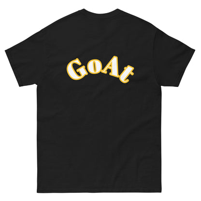 Original Goat Big Arch black/yellow t-shirt