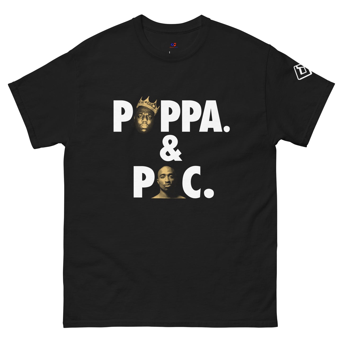 Big & Pac Black tee