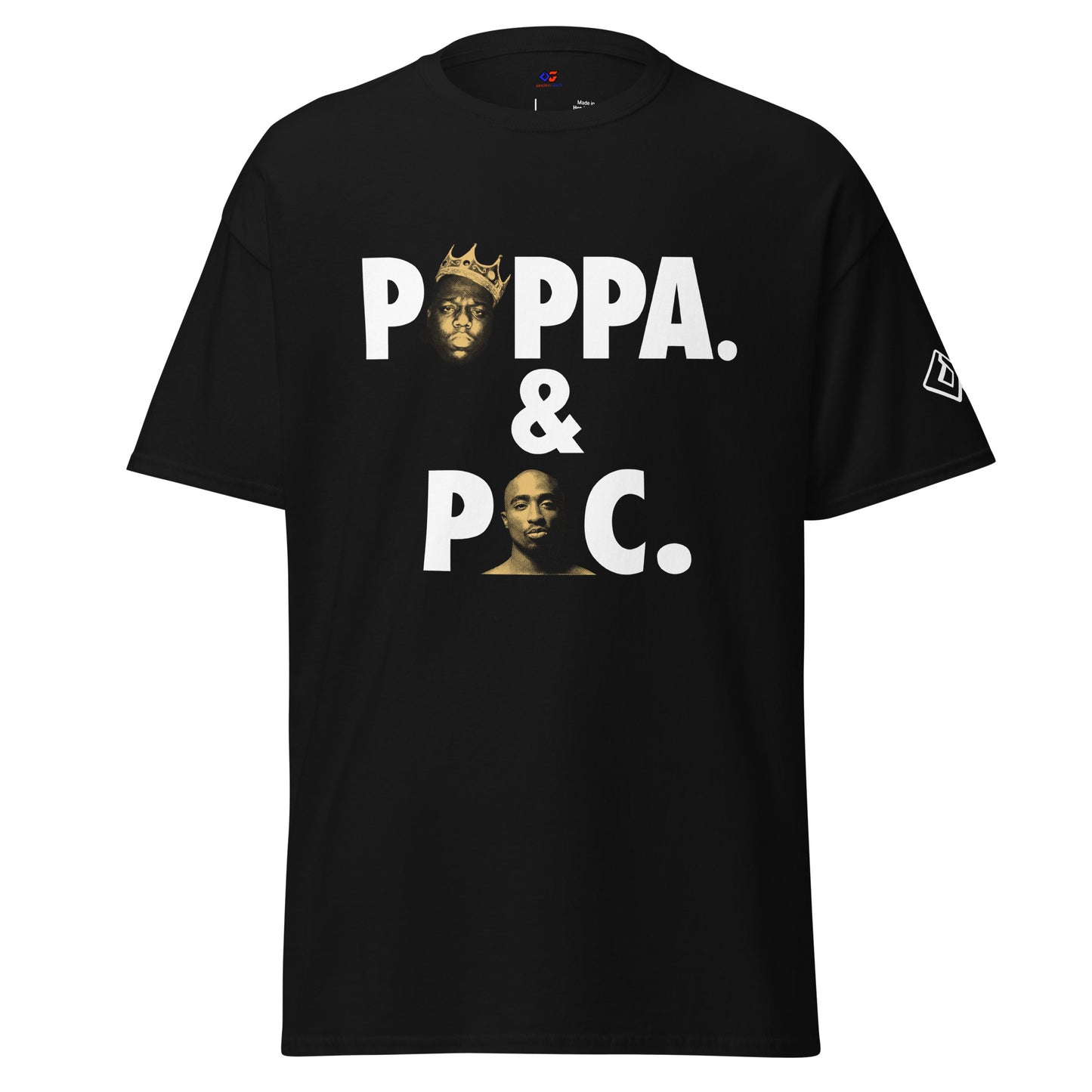 Big & Pac Black tee