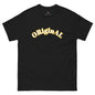 Original Goat Big Arch black/yellow t-shirt