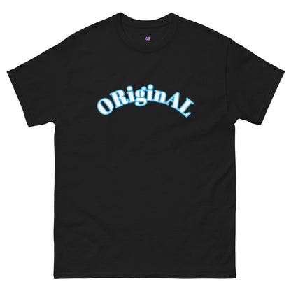 Original Goat Big Arch black/sky blue t-shirt