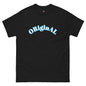 Original Goat Big Arch black/sky blue t-shirt