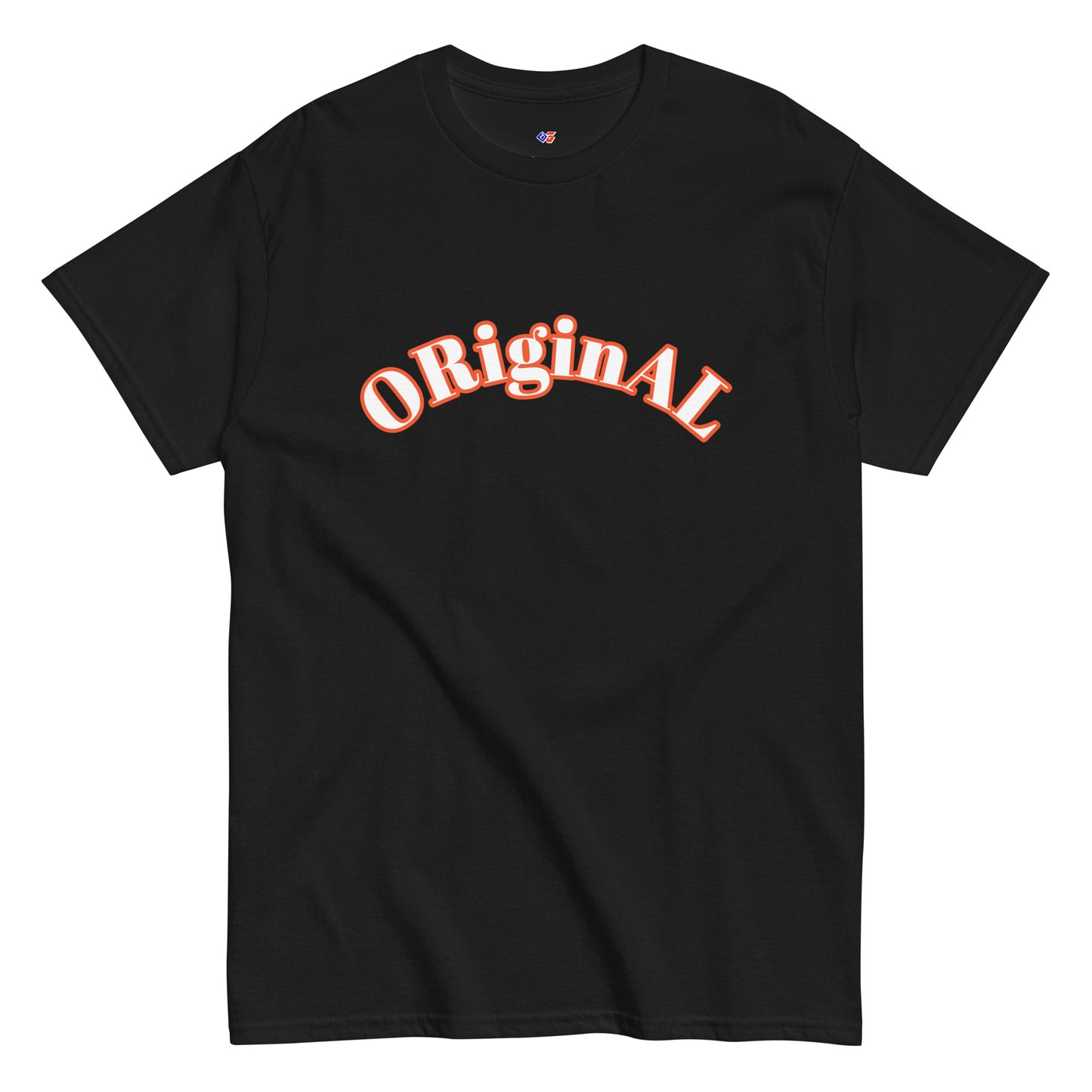 Original Goat Big Arch black/Orange black tee