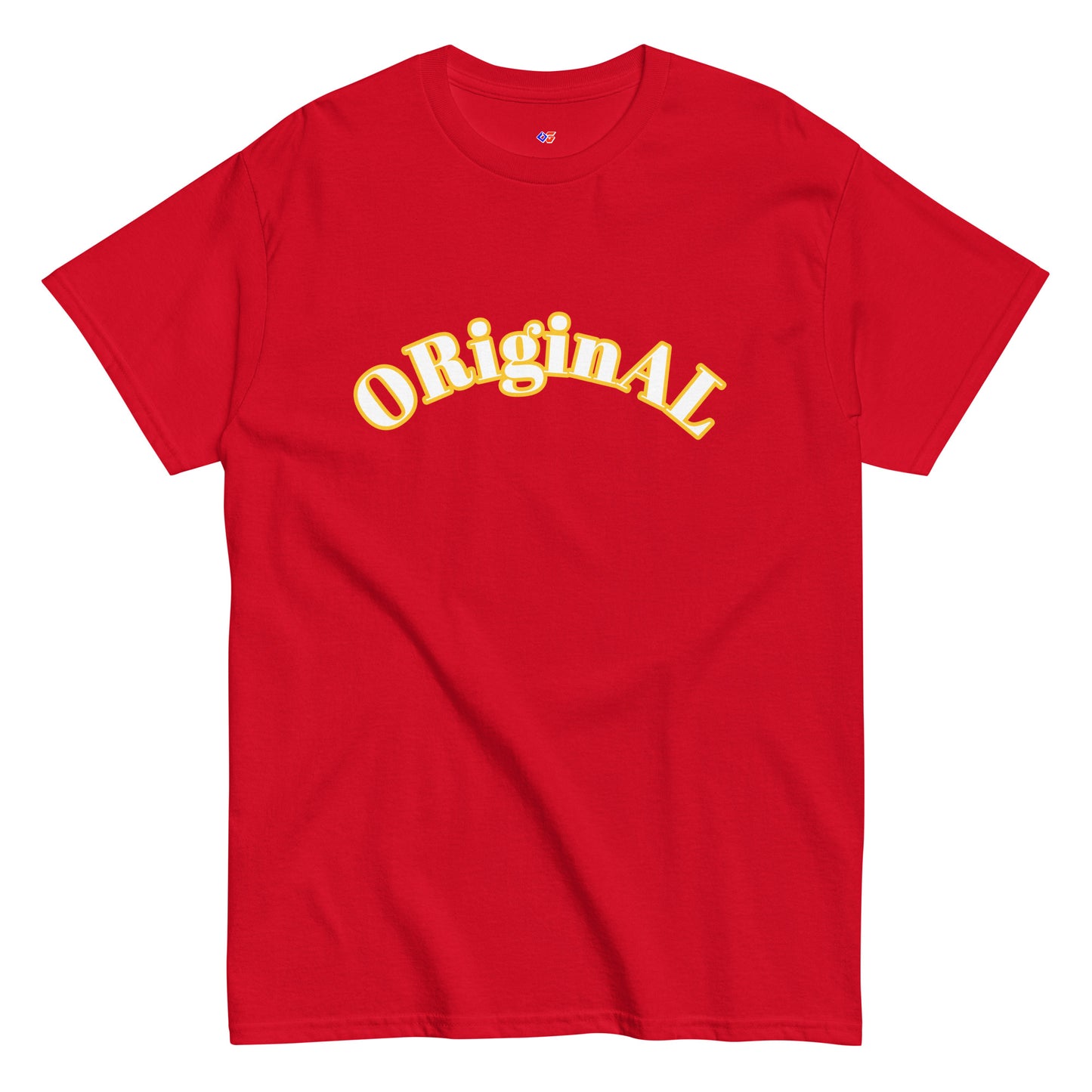 Original Goat Big Arch red/yellow t-shirt