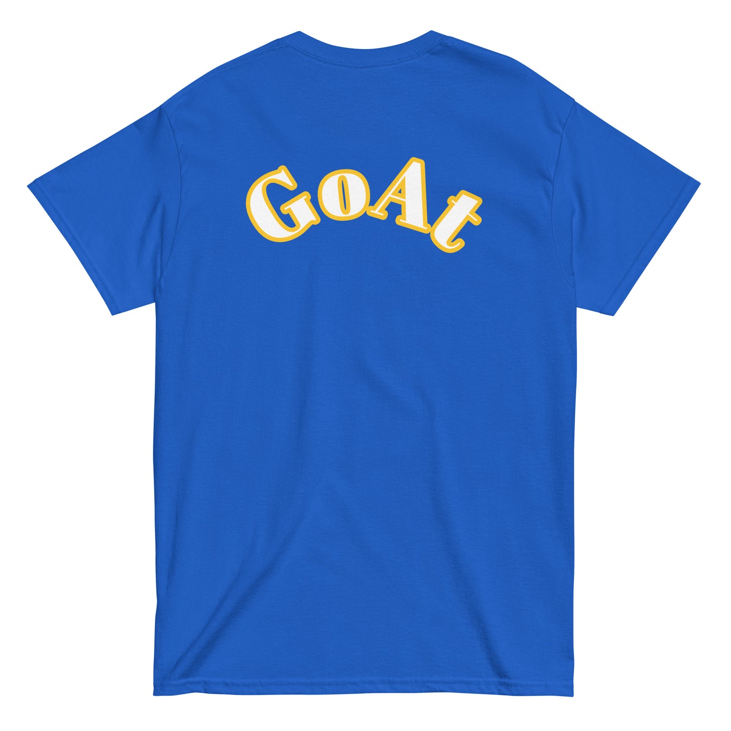 Original Goat Big Arch Royal/Yellow t-shirt