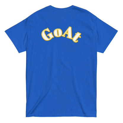 Original Goat Big Arch Royal/Yellow t-shirt