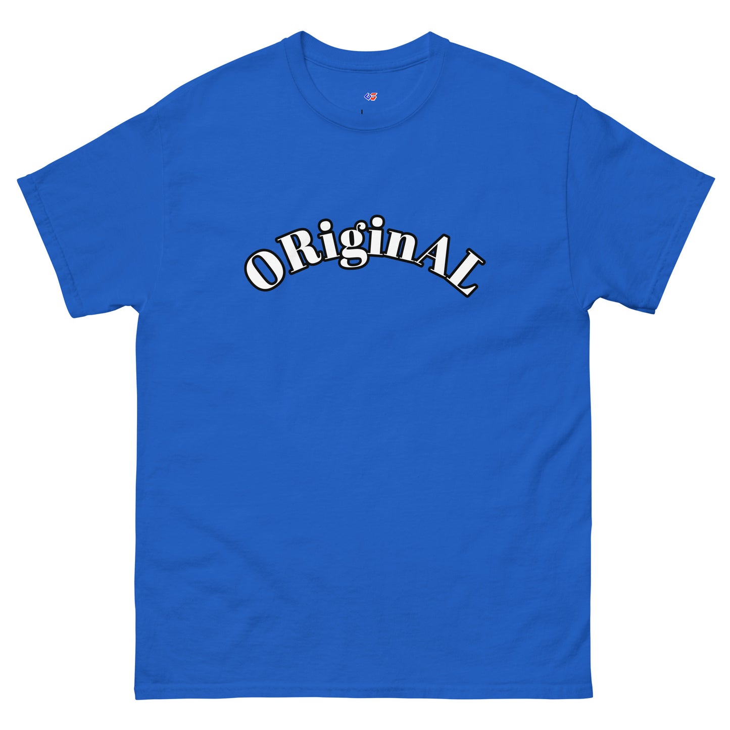 Original Goat Big Arch royal/black t-shirt