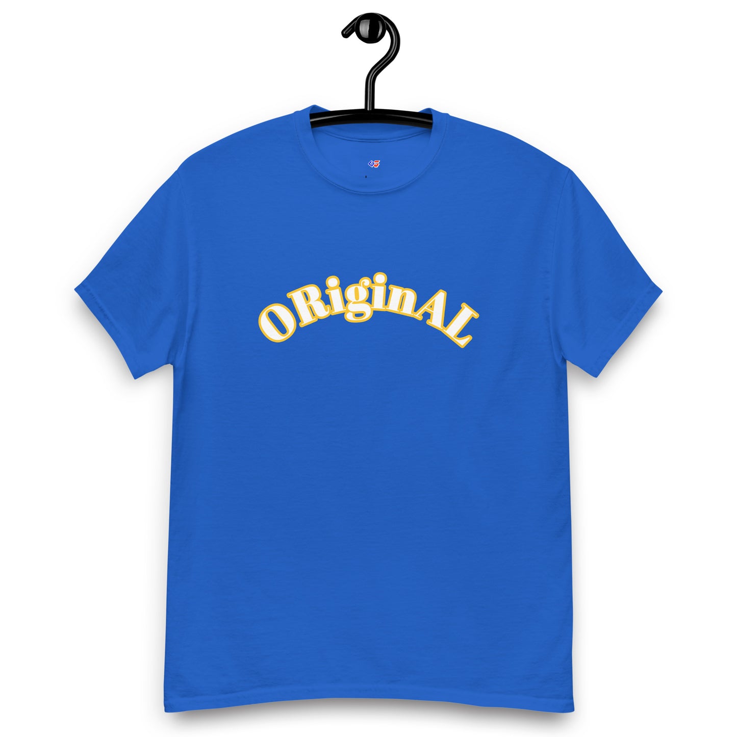 Original Goat Big Arch Royal/Yellow t-shirt