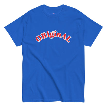 Original Goat Big Arch Royal/Red t-shirt