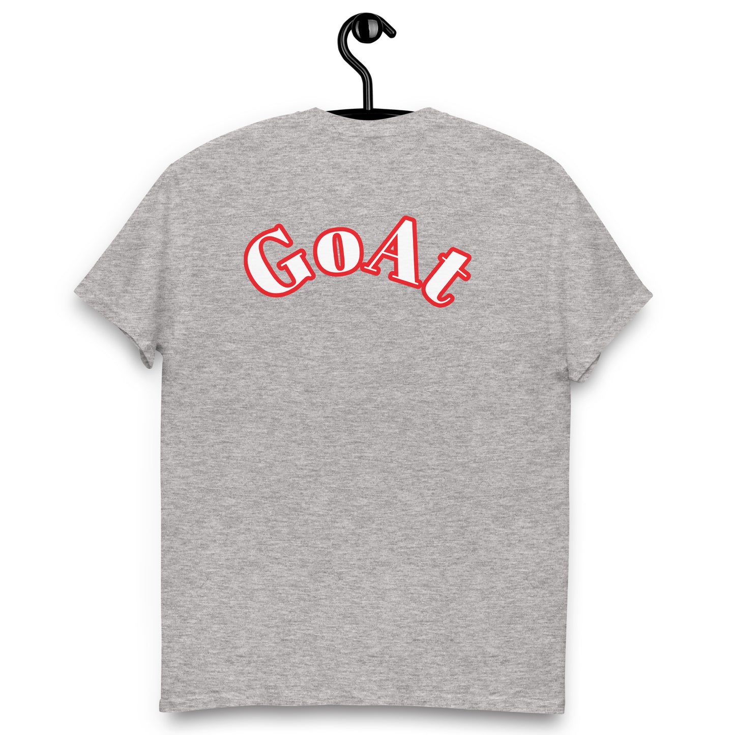 Original Goat Big Arch Grey/red tee