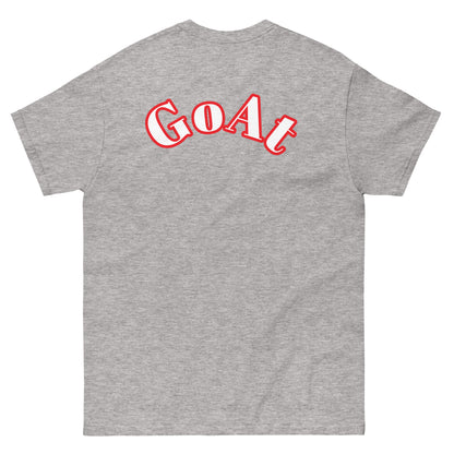 Original Goat Big Arch Grey/red tee